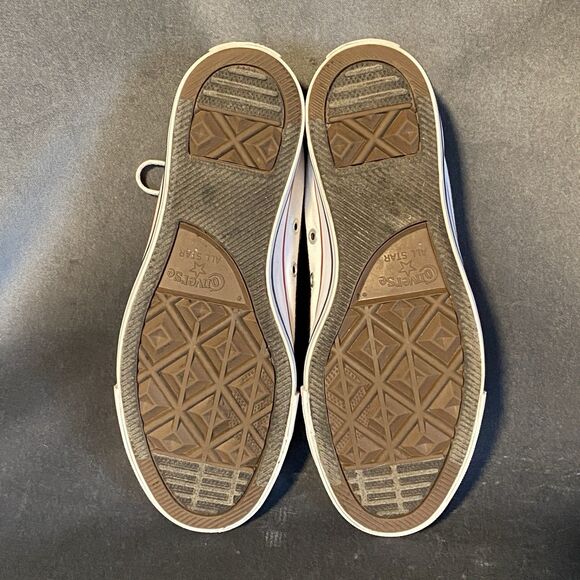 Converse White All Star Low Top Shoes Unisex Men's 6 Women's 8 - Picture 10 of 11